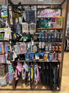 ライフジャケット水中メガネ売場
